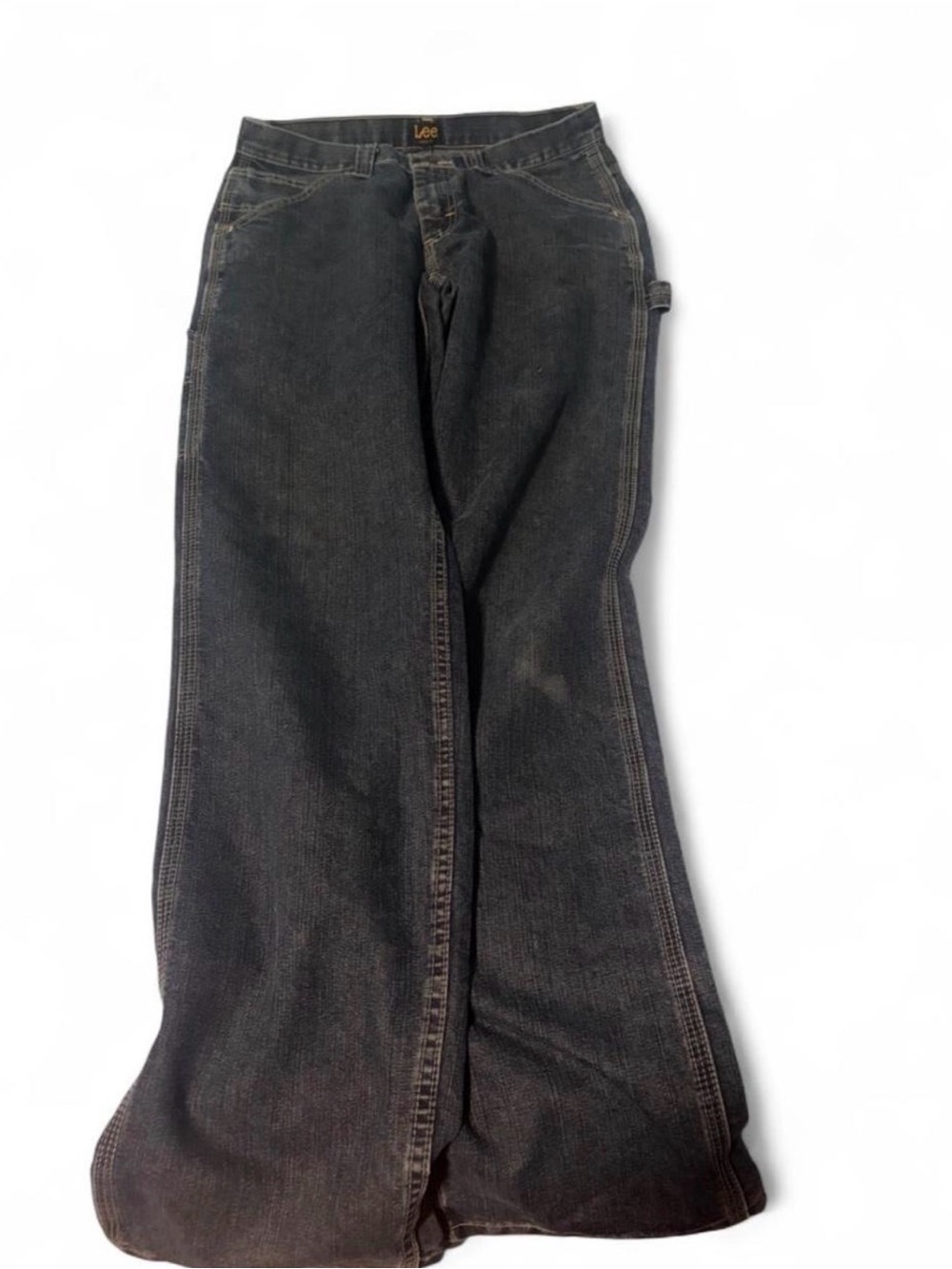 lee men loose fit jeans dark blue